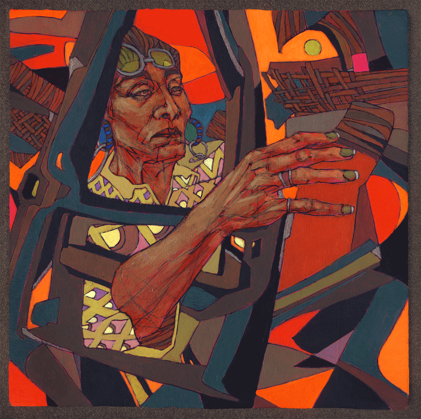 EC Brown painting from the Record of the Month Club