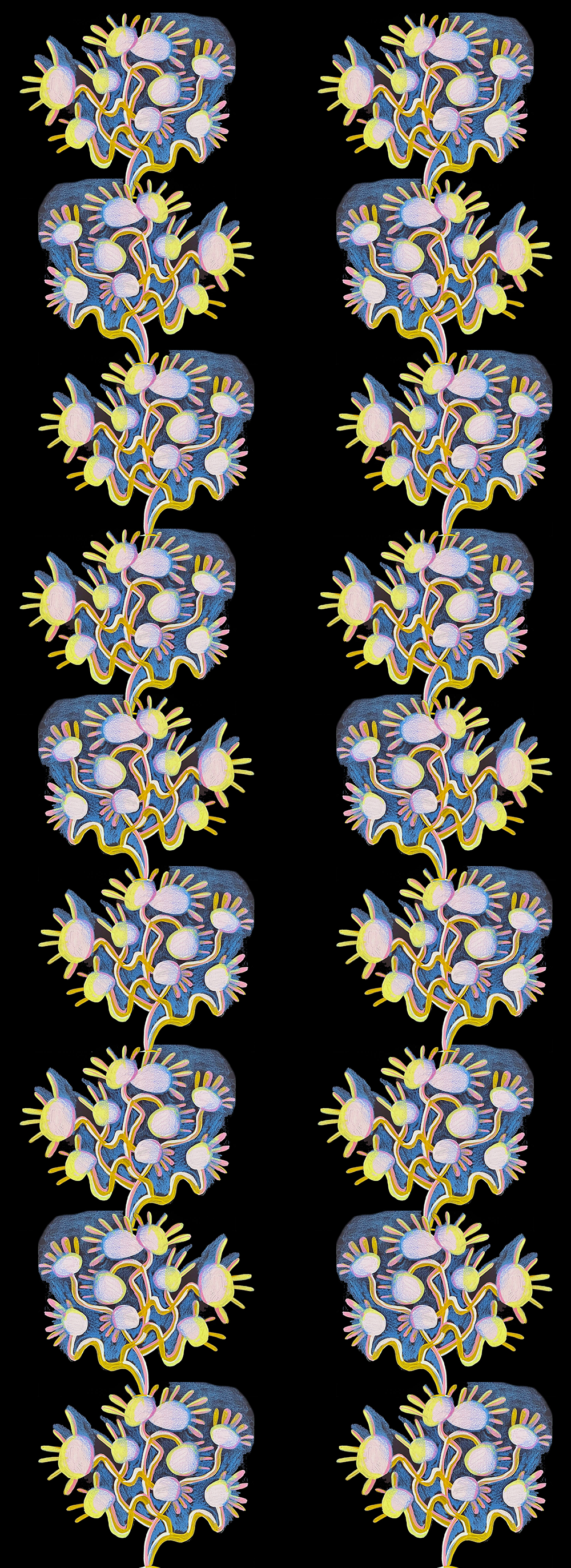 Painting pattern by Justine Harlan